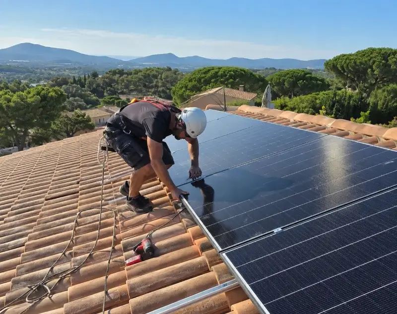Installateur panneaux solaires Azay-le-Brûlé — pose photovoltaïque sur toiture